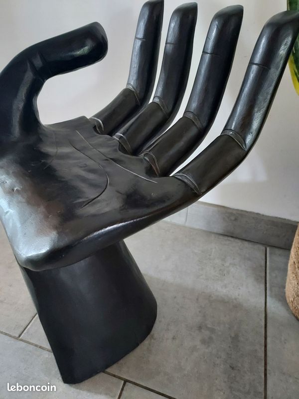 Tabouret assise main de bouddha (image 2)