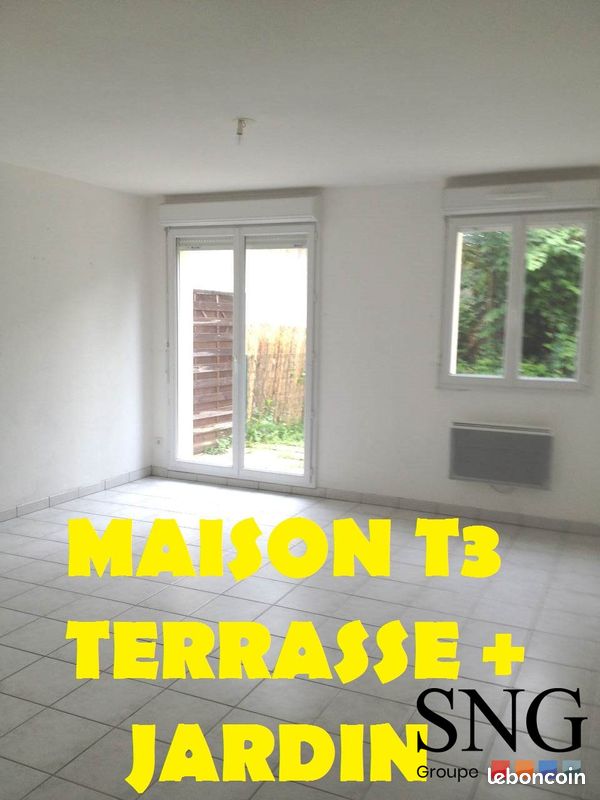 Maison 3 pièces 68 m² · à Bohain-en-Vermandois · 68 m² · 625 €/mois