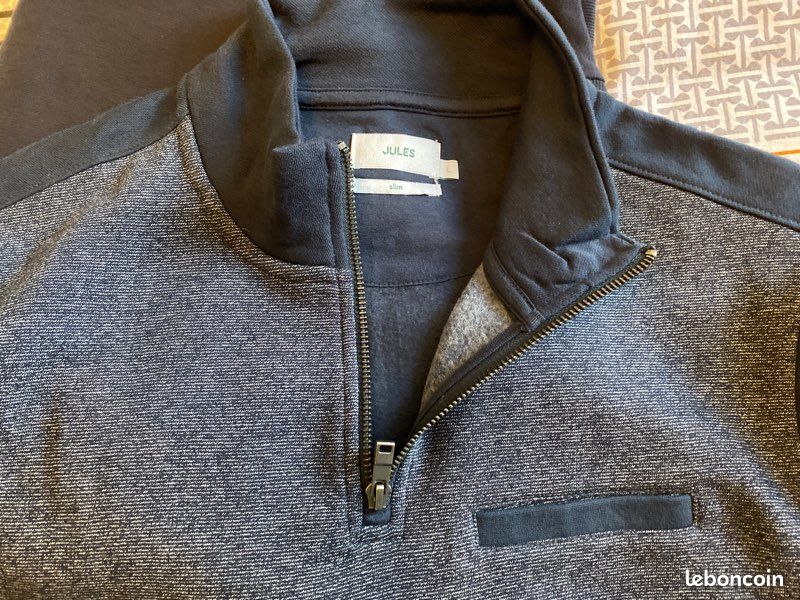 XSIDE ACTIVE Sweat-shirt à col cheminée zippé pour Hommes -W5DT48Z8-CVL