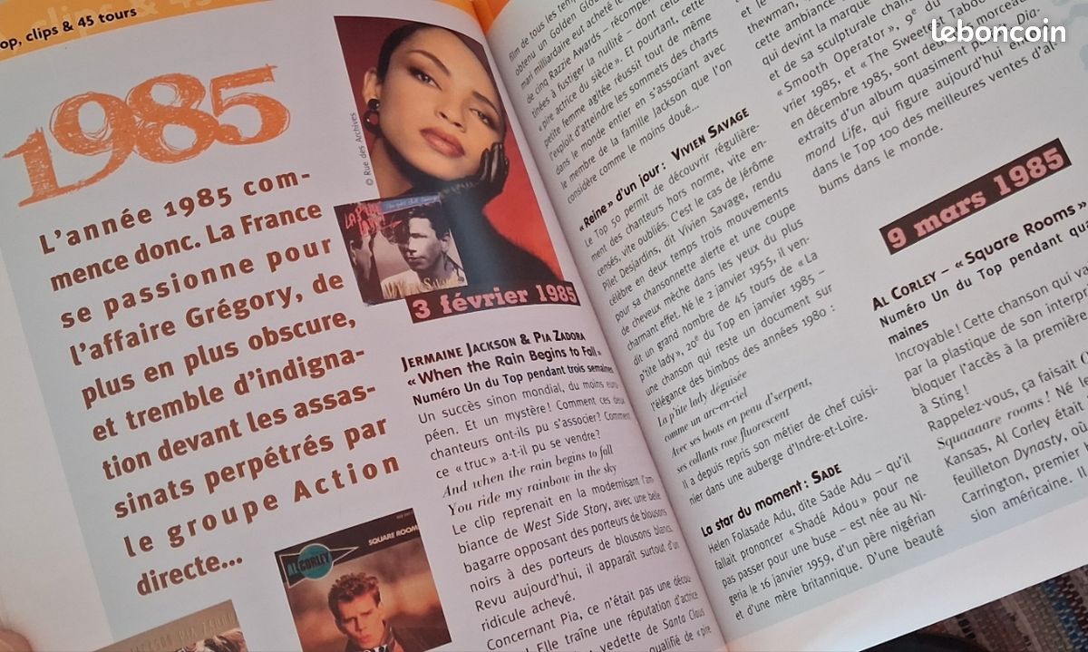Livre : Nos Années Top, Clips, 45 tours (image 3)