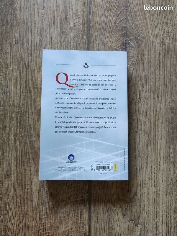 Livre Last Descendants - Assassin Creed (image 2)