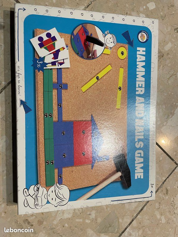 Hammer and nails game 5+ (image 1)
