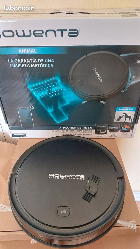 Aspirateur laveur robot rowenta xplorer serie 50 (image 1)