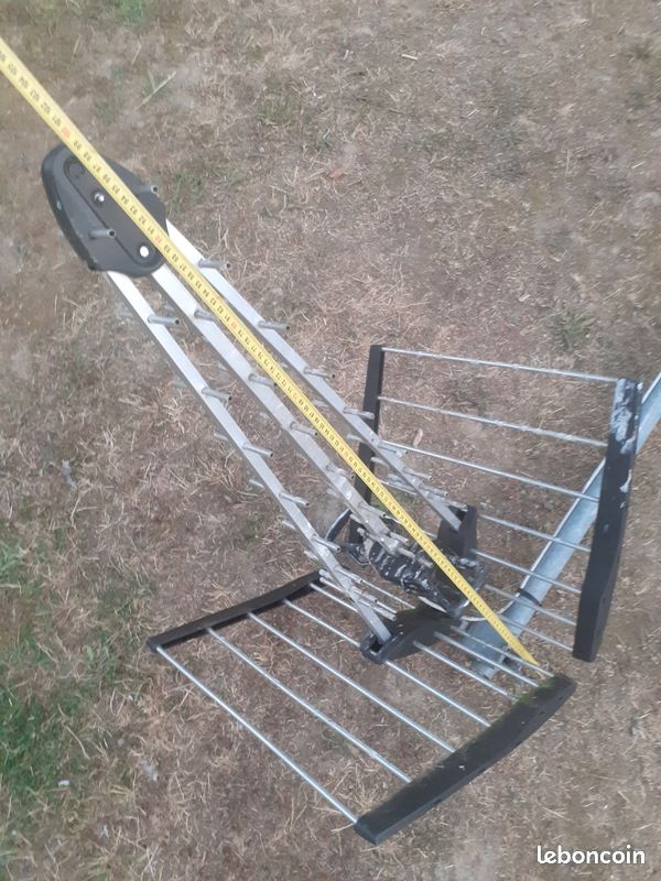 Antenne TV hertzienne + mât galvanisé de 3 mètres (image 2)