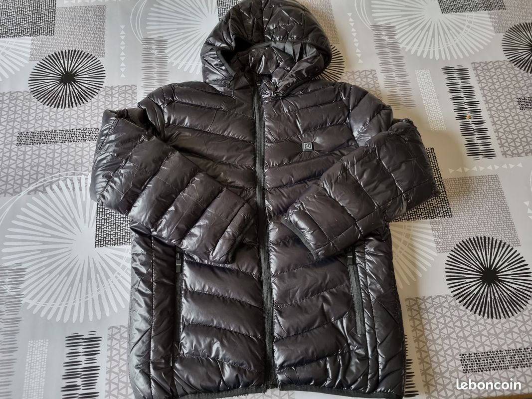 Vente doudoune chauffante avec capuche (image 4)