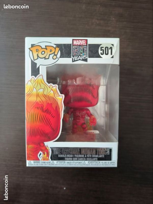 Figurine Marvel Human Torch - La Torche Humaine - Marvel Select Diamond Select 2022