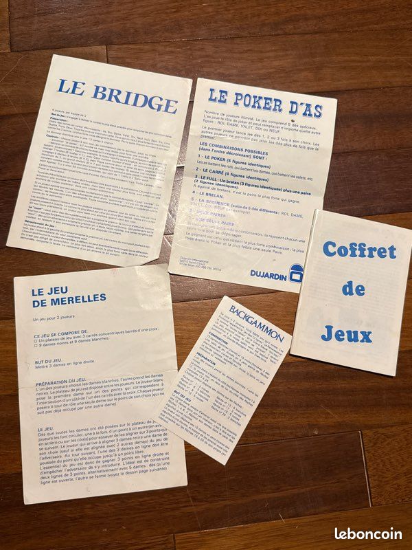 Pions, dés, jetons, lotos, petits jeux, pièces de rechange… (image 5)