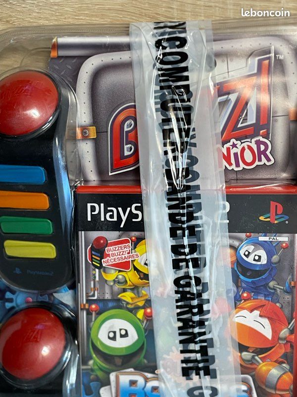 Jeu PS2 Buzz Junior : Robots En Folie | Version Neuve Scellée | Pour PlayStation 2, Fun En Famille