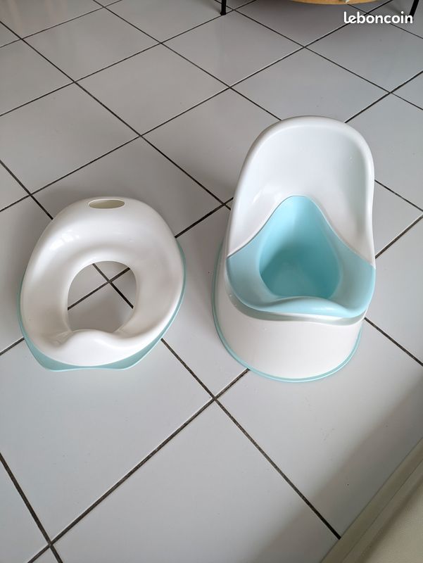 Lot pot et rehausseur WC bébé / enfant Ikea (image 6)