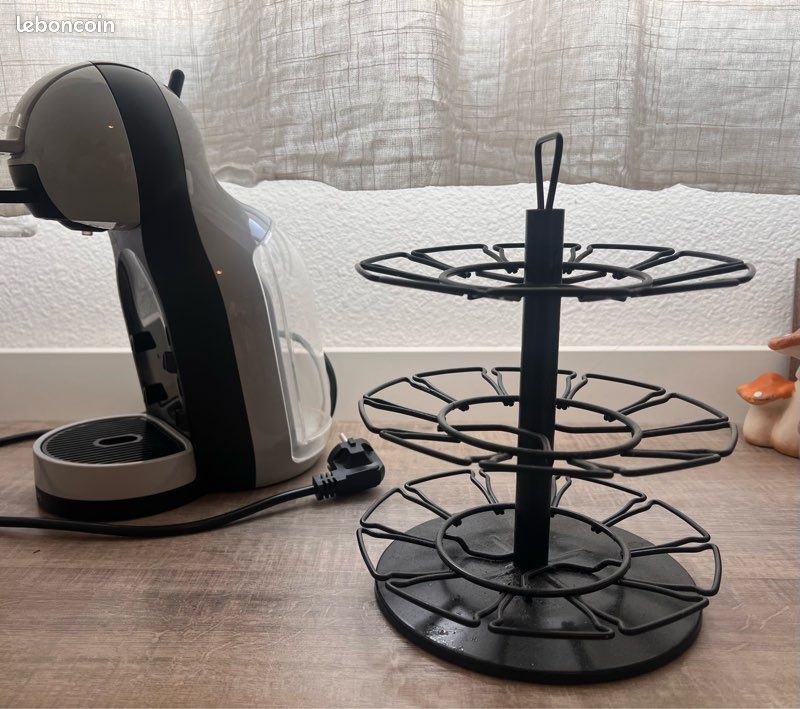 Machine à café Dolce Gusto Mini Me Krups grise + présentoir capsules (image 12)