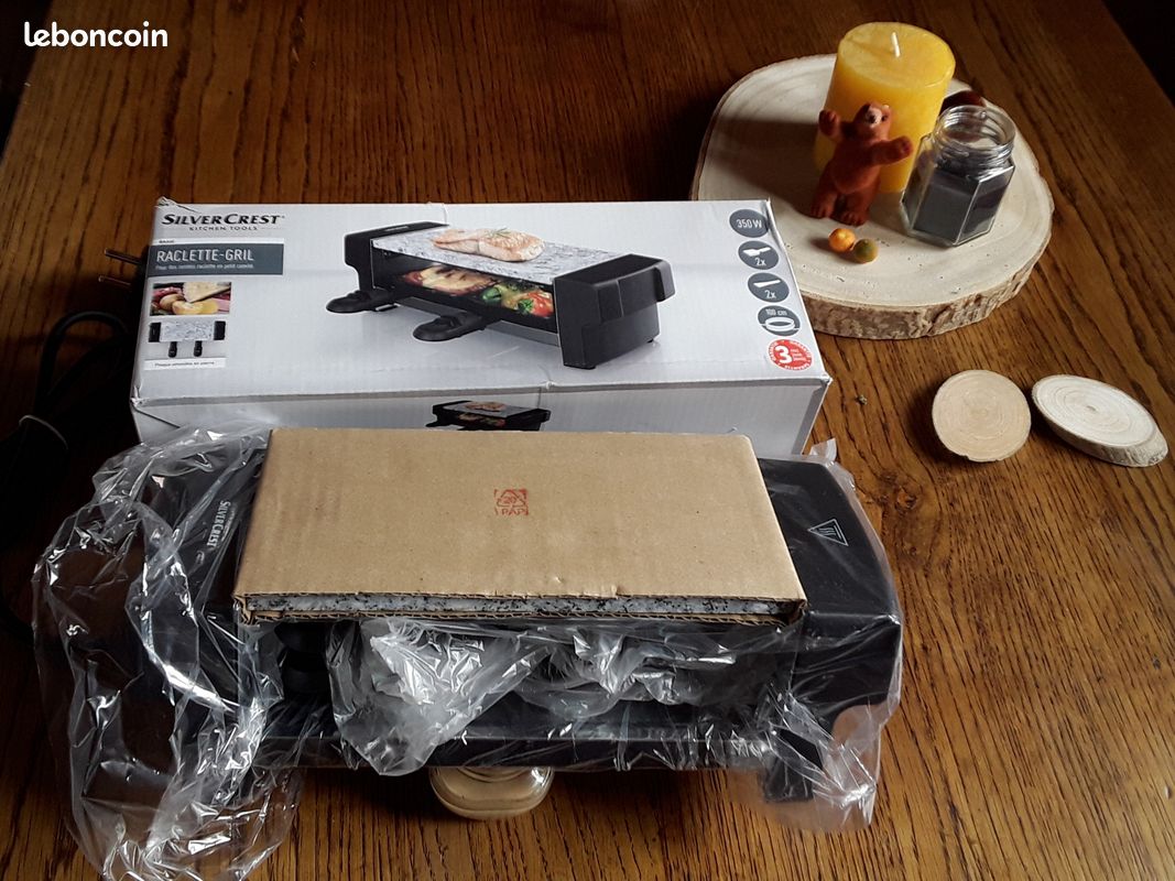 Raclette grill 2 personnes silvercrest (image 1)