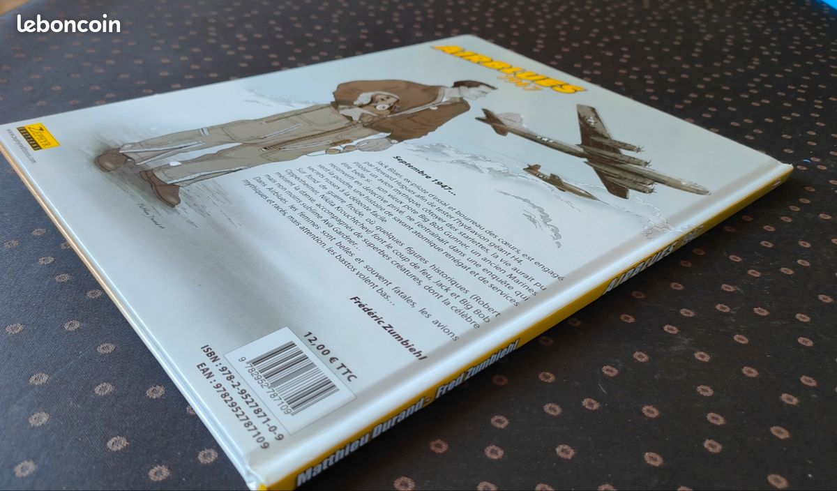 Jack Blues - Airblues 1947 tome 1 - Mathieu Durand et Fred Zumbiehl - première édition (image 3)