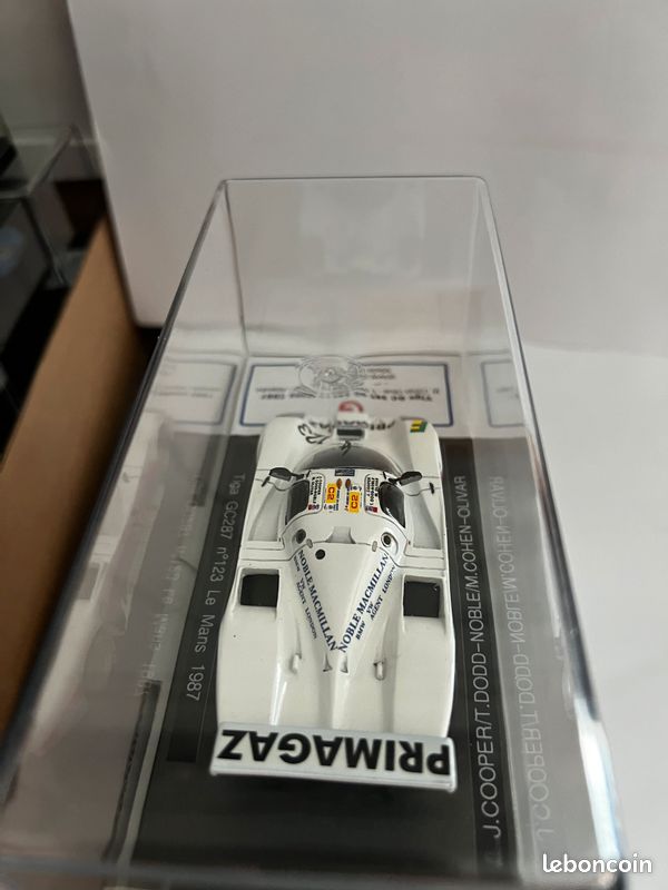 TIGA GC 287 FORD N°121 Le mans 1987 Kit RESTART à monter 1 /43 no Spark