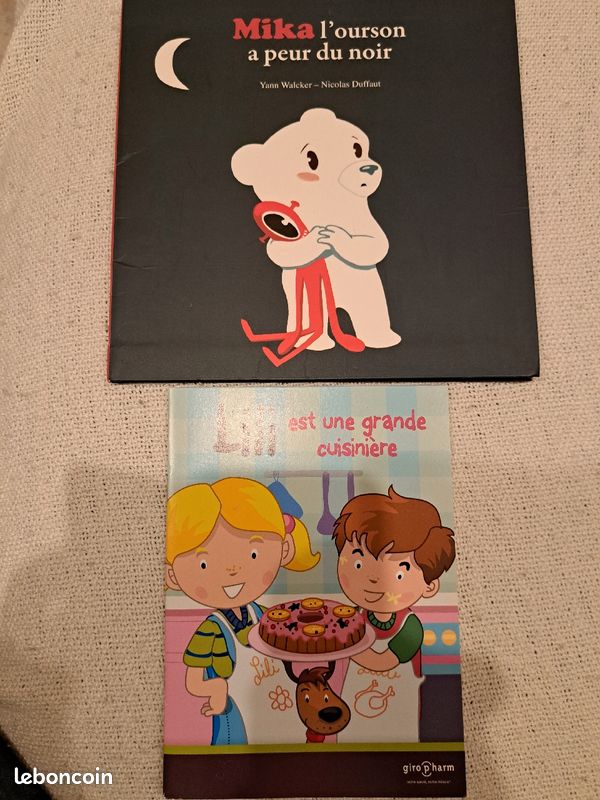 Mikado l'ourson a peur du noir et 1 livre lili est une grande cuisinière (image 1)