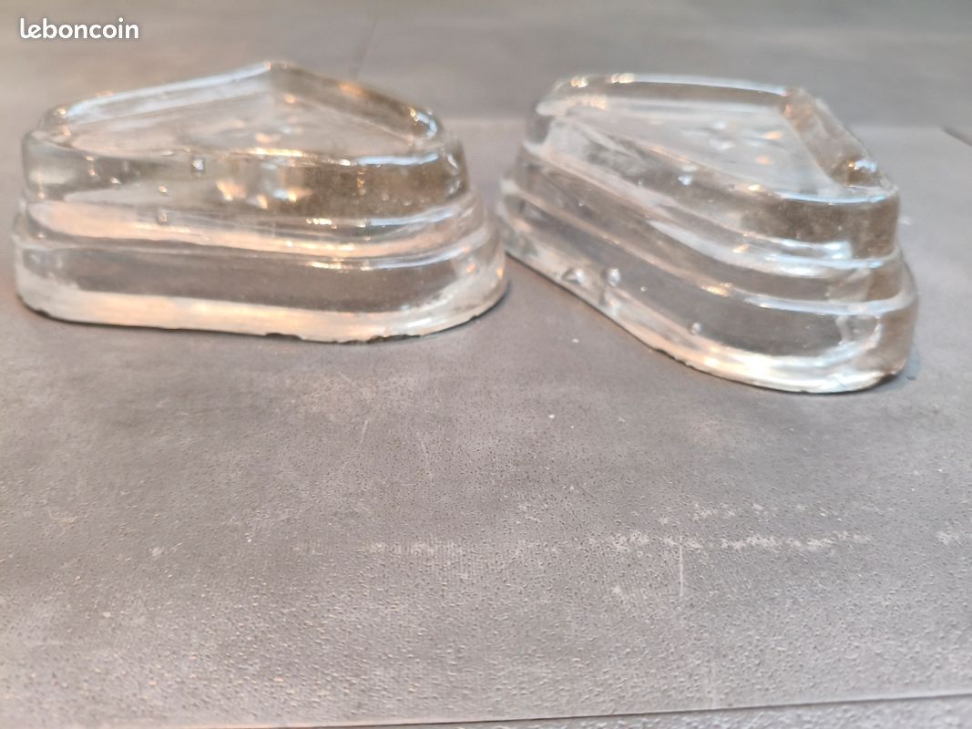 Pieds de piano en verre, rehausseur de meuble (image 1)