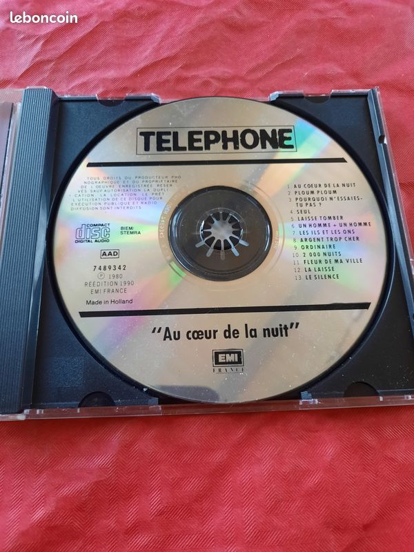 CD - Téléphone : au coeur de la nuit (image 2)