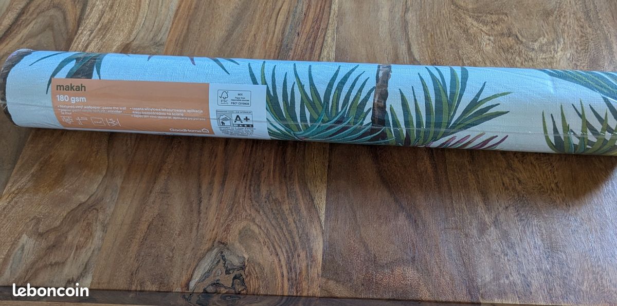 Papier peint vinyle intissé texturé GoodHome Makah (image 1)