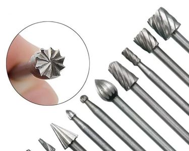 Jeu De 10 Fraises Bois Pour Dremel - Idéal Modélisme, 38 Cm, Neuf