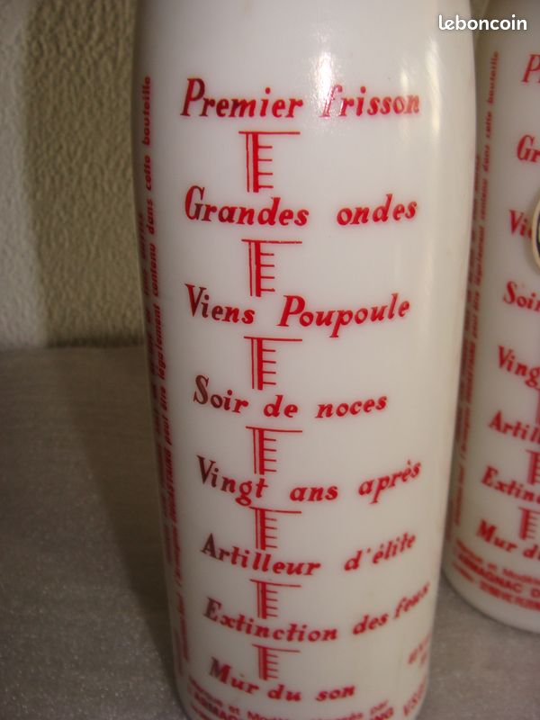 Bouteille ancienne biberon vide humoristique 70 cl (image 2)