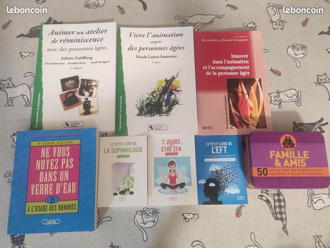 Livres pour thérapie et accompagnement (image 1)