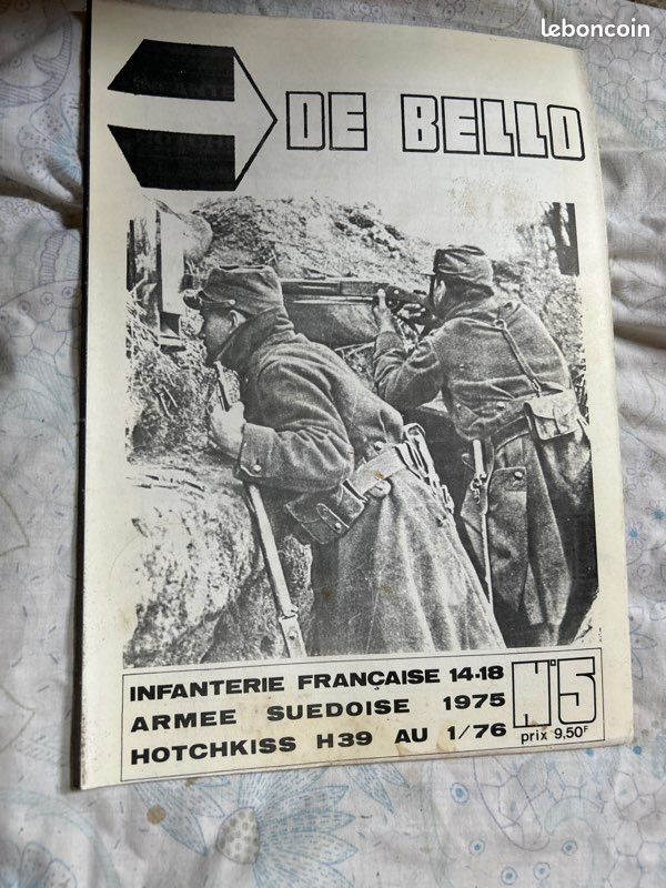 Collection de DE BELLO revue française, de jeux, de guerre et de la recherche sur l’histoire militaire (image 6)