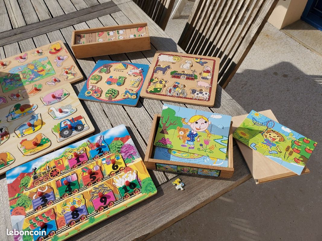 Puzzle en bois enfant (image 1)