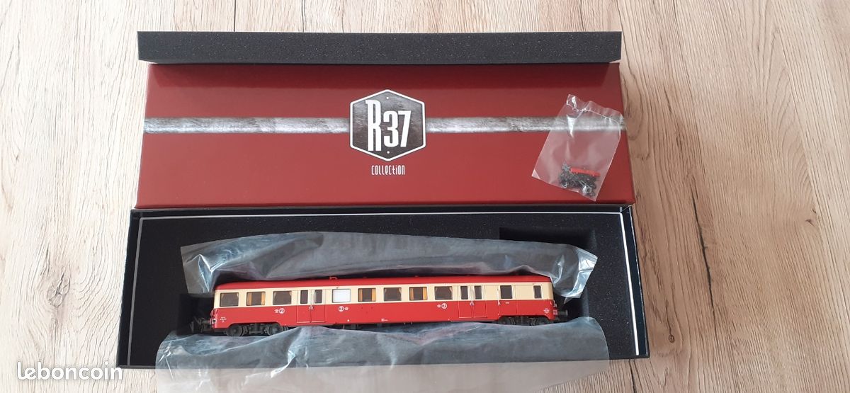 Remorque D'autorail R37 HO41257 - ZR ABD X 17201 - 1ère/2ème Classe - Époque IV