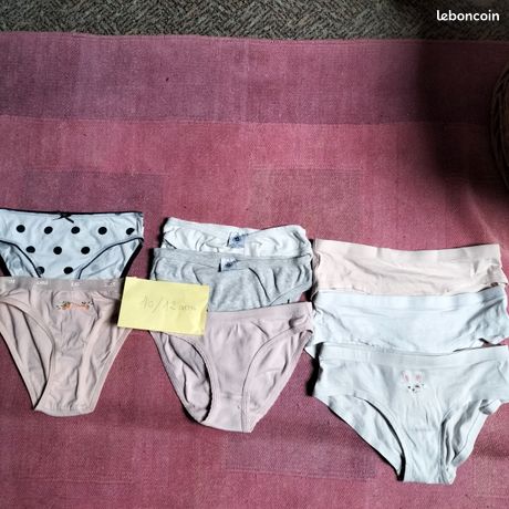 Lot de 6 culottes neuves noires Cotonella et Jadea L (Neu und