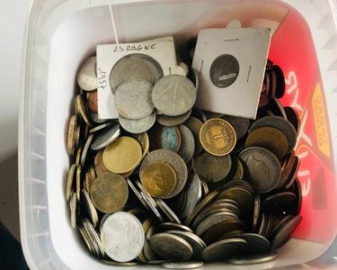 Gros Lot De 3Kg De Monnaies Françaises De Collection - Pièces Variées (Marianne, Nickel)