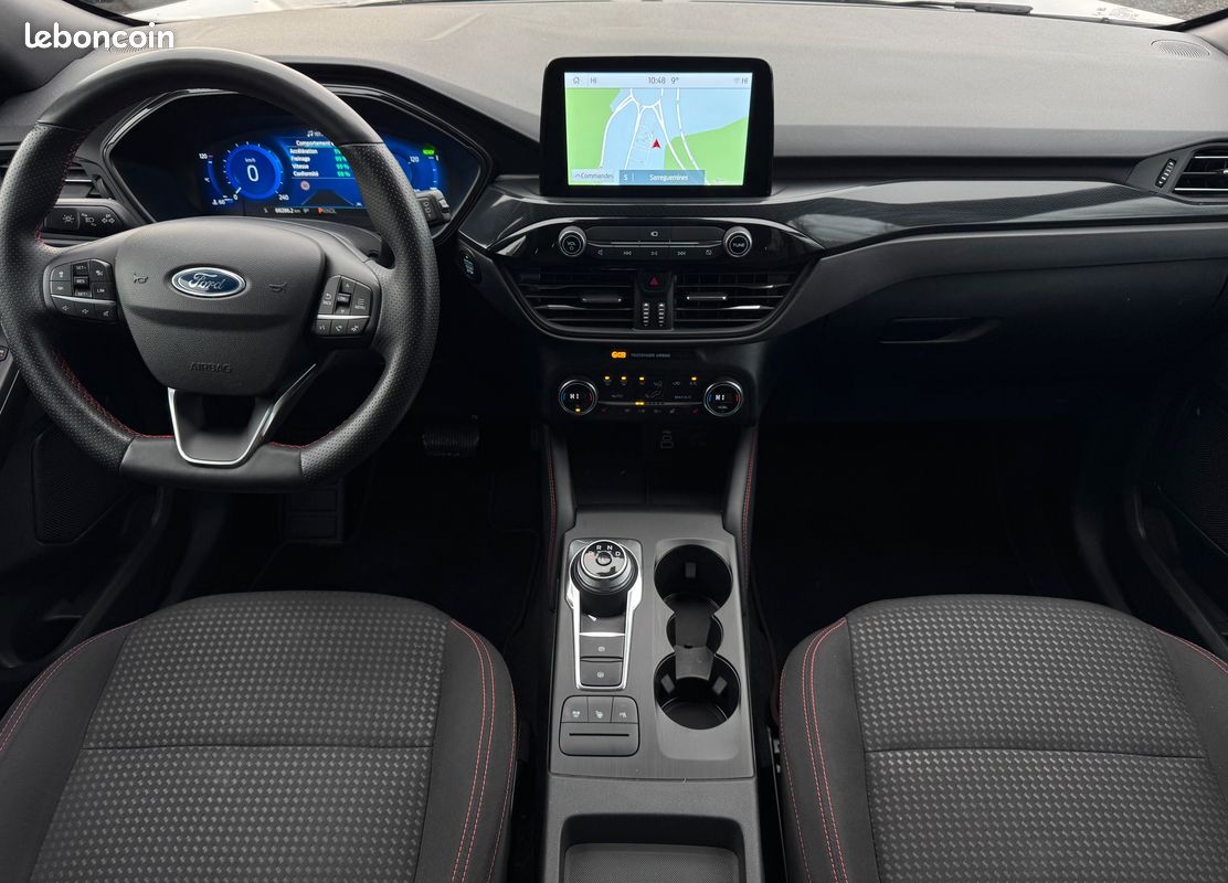 Ford Kuga St-line 2.5 Duratec 190ch FHEV Garantie 6 ans Suivi Ford Attelage Sièges chauffants Caméra GPS Keyless Régulateur adaptatif 379/mois (image 4)