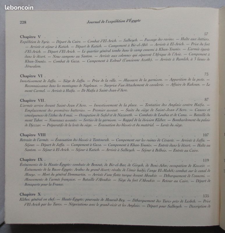 Journal de l'Expédition d'Egypte. Général Doguereau. 1997 (image 6)