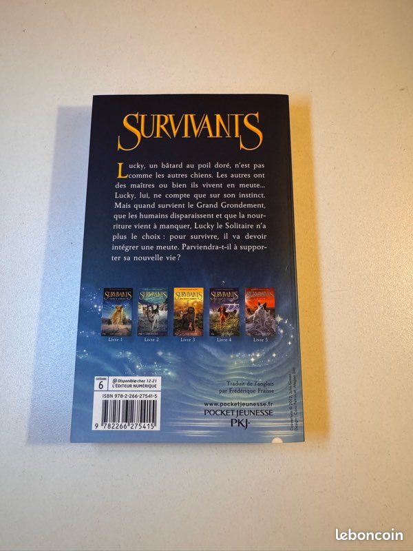 Livres : Survivants - Erin Hunter (image 2)