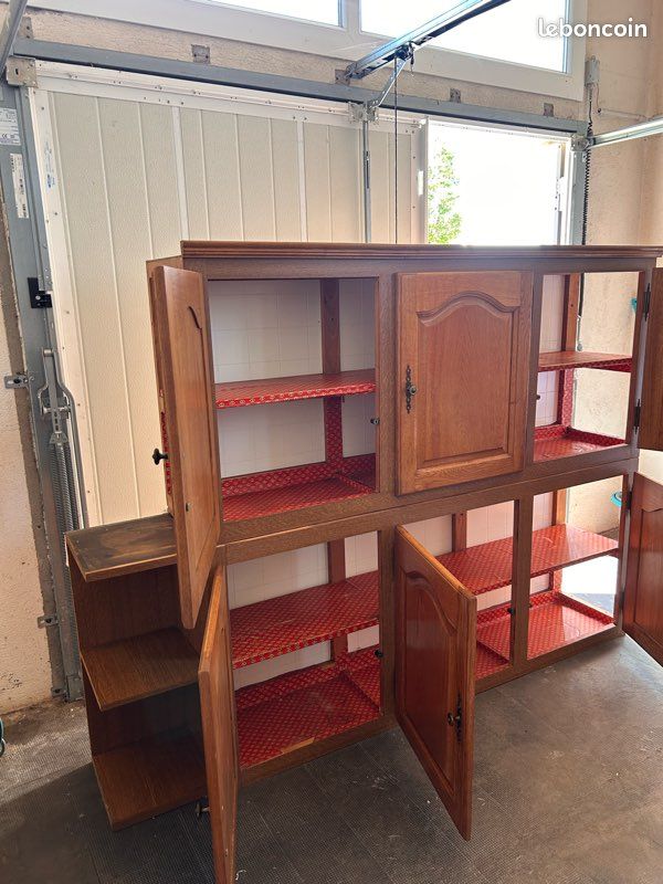 Buffet / meubles en bois – fabrication artisanale – 3 éléments (image 8)