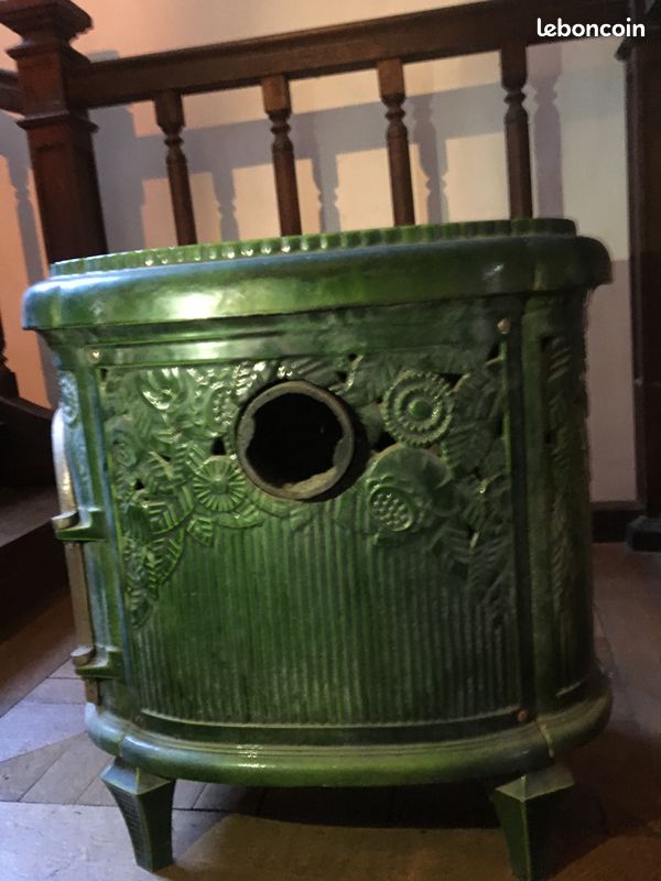 Poêle en fonte emaille Deville et Cie (image 1)