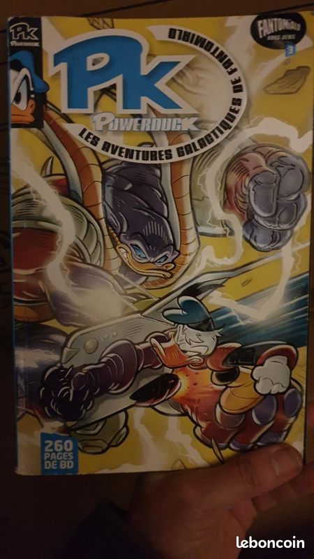 Les trésors de Donald n°3 (sorte de Super Picsou Géant collector) + Powerduck (les aventures intergalactiques de Fantomiald) (image 2)