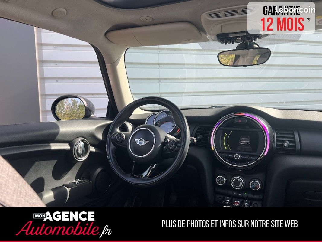 Mini F56 3 Portes One 1.5i 102 Ch BLACKFRIARS *TOIT OUVRANT*RADAR AR* / GARANTIE 12 MOIS (image 2)