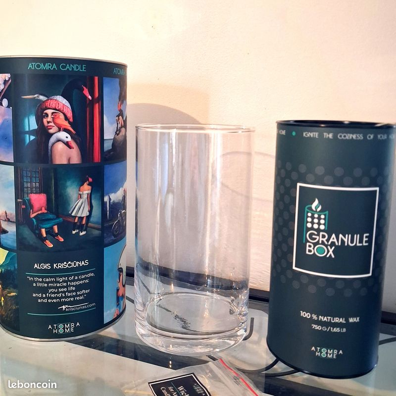 Kit bougie de sable DIY — coffret cadeau neuf (image 1)
