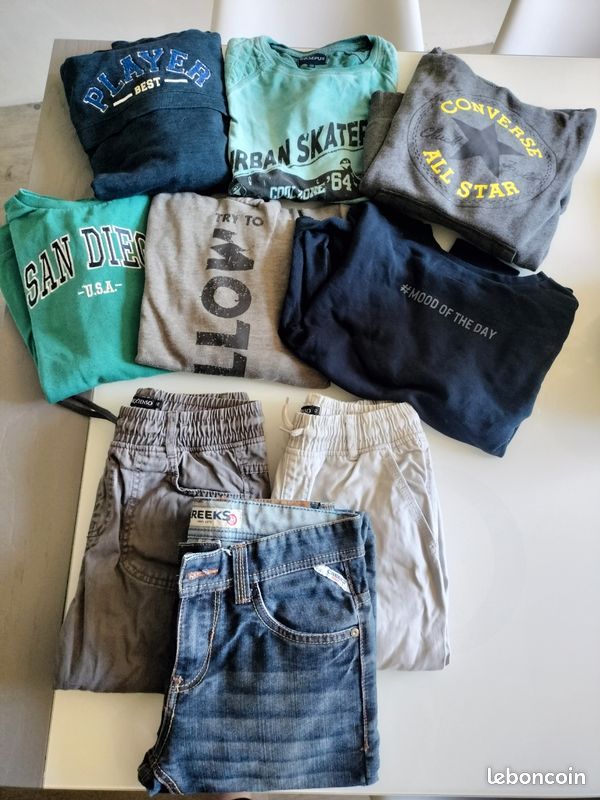 Lot vêtements garçon taille 12 ans (image 1)