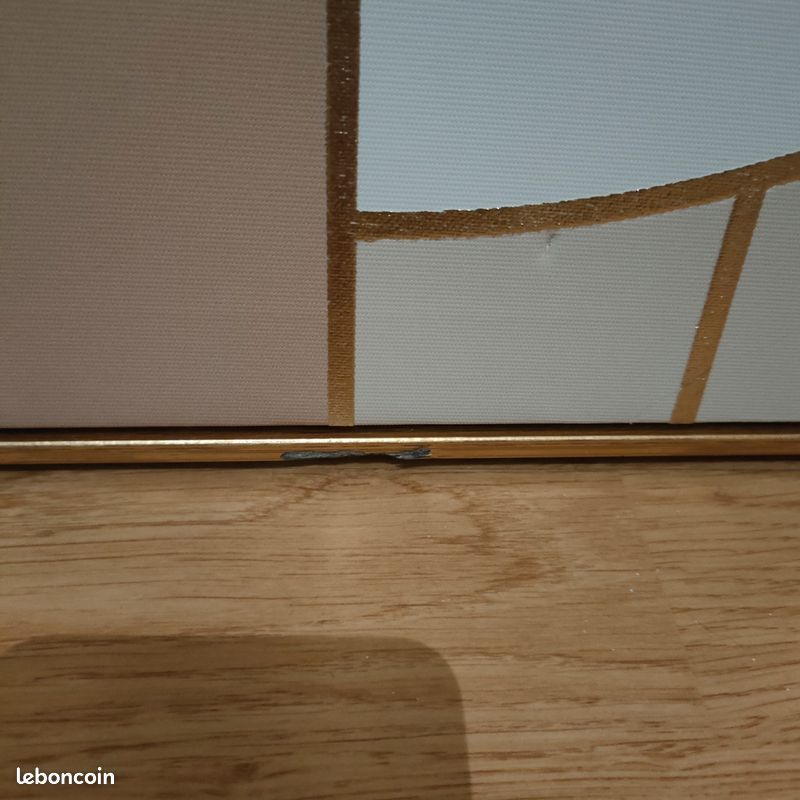 Tableau Maison du Monde – Style Art Déco doré – 70 x 50 cm (image 5)