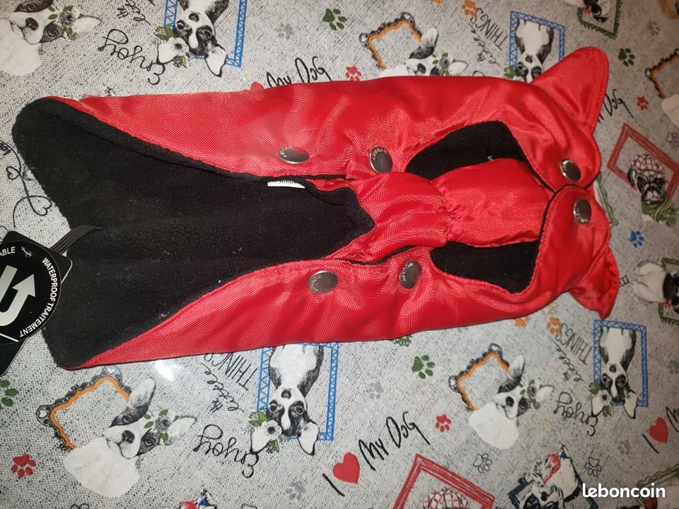 Manteau chien rouge (image 3)