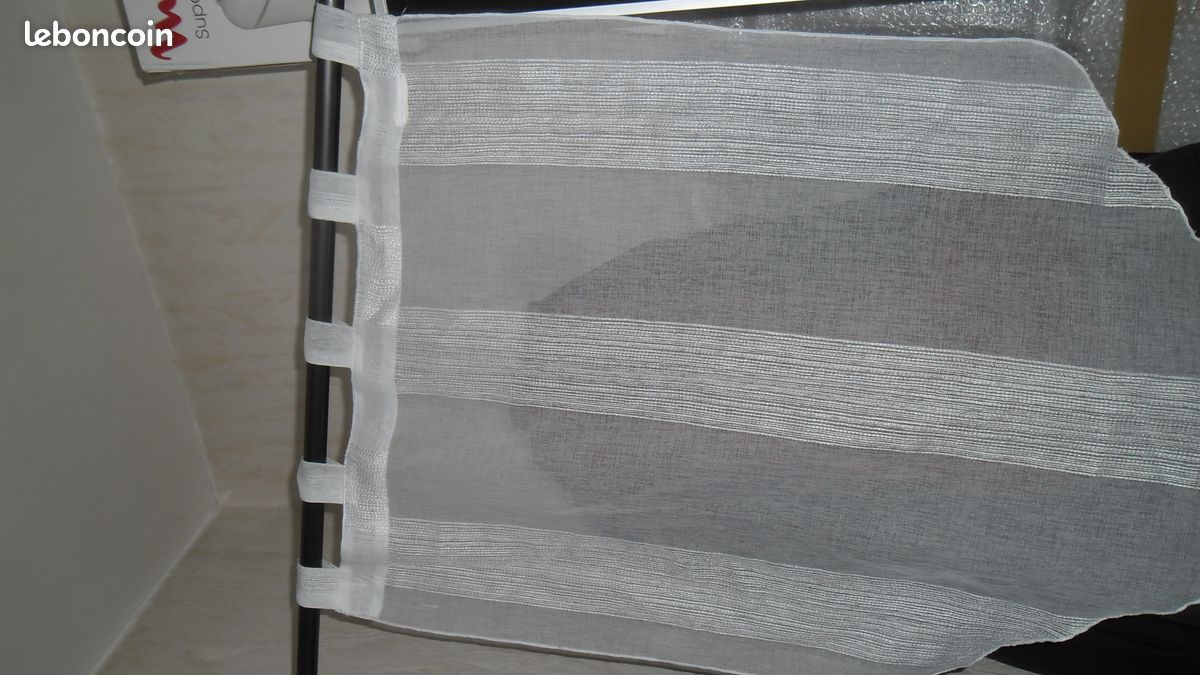 Petits voilages blanc TOUNETTE (image 2)