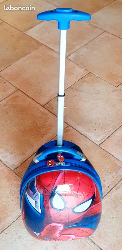 Valise cabine à roulettes Spiderman (image 2)