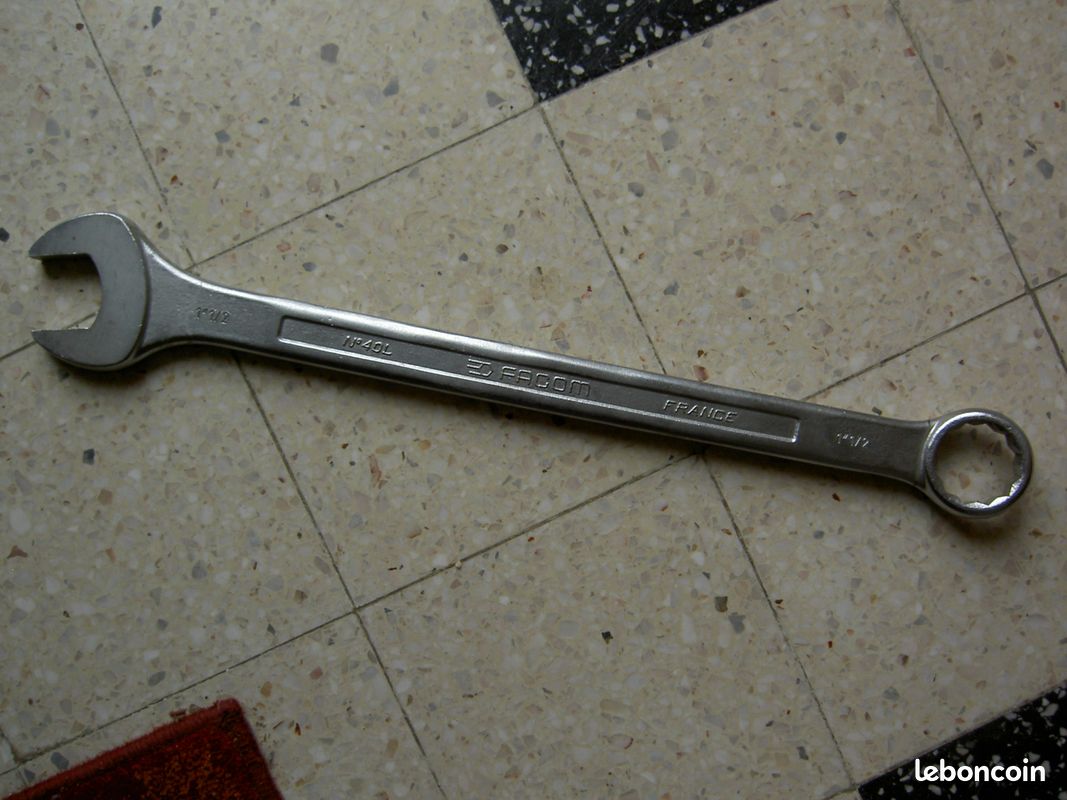 Clé plate mixte FACOM -(3)- (image 1)