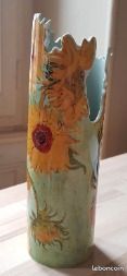 Vase Tournesols Van Gogh – Art céramique néerlandais – The