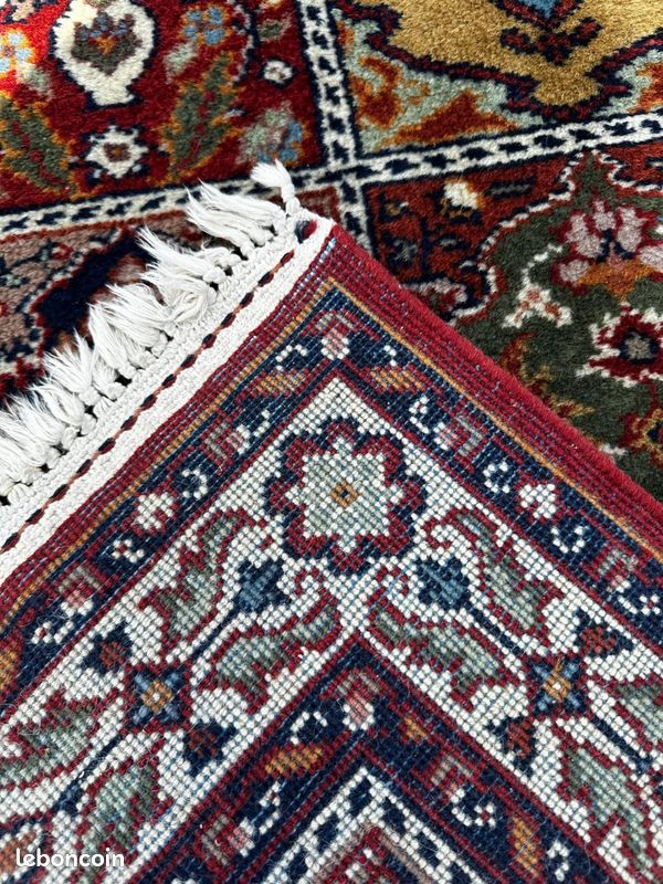 Magnifique Tapis Persan Couloir Sarough (228 X 74 CM) Neuf En Excellent