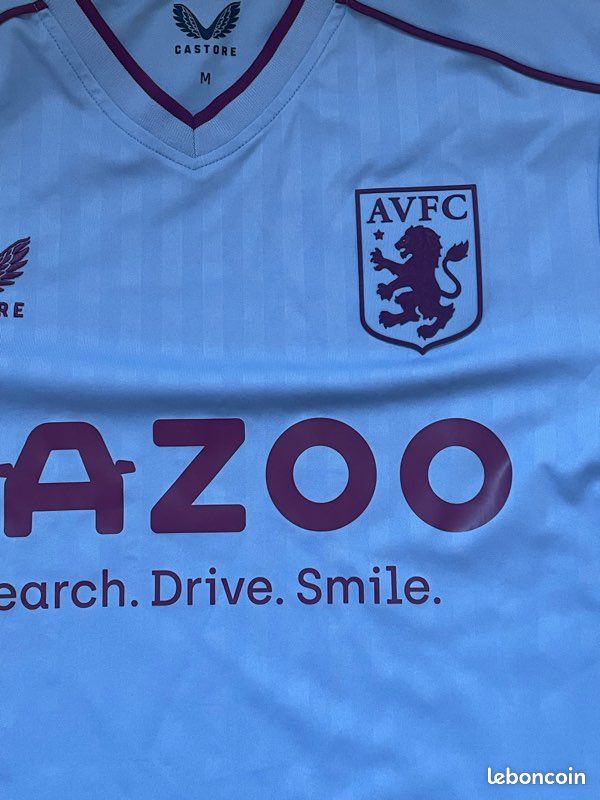 Maillot Castore Aston Villa Extérieur 22/23 – Homme M, Bleu, Occasion