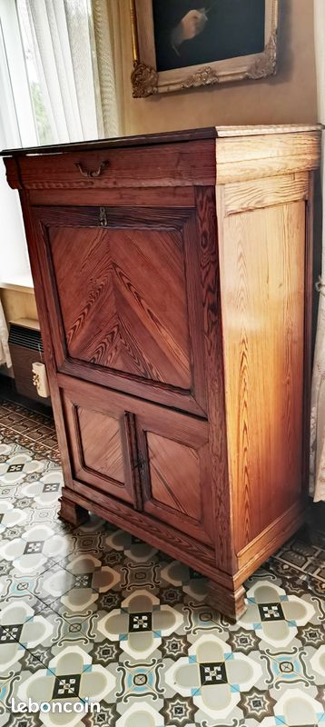 Secretaire en pitchpin (image 2)