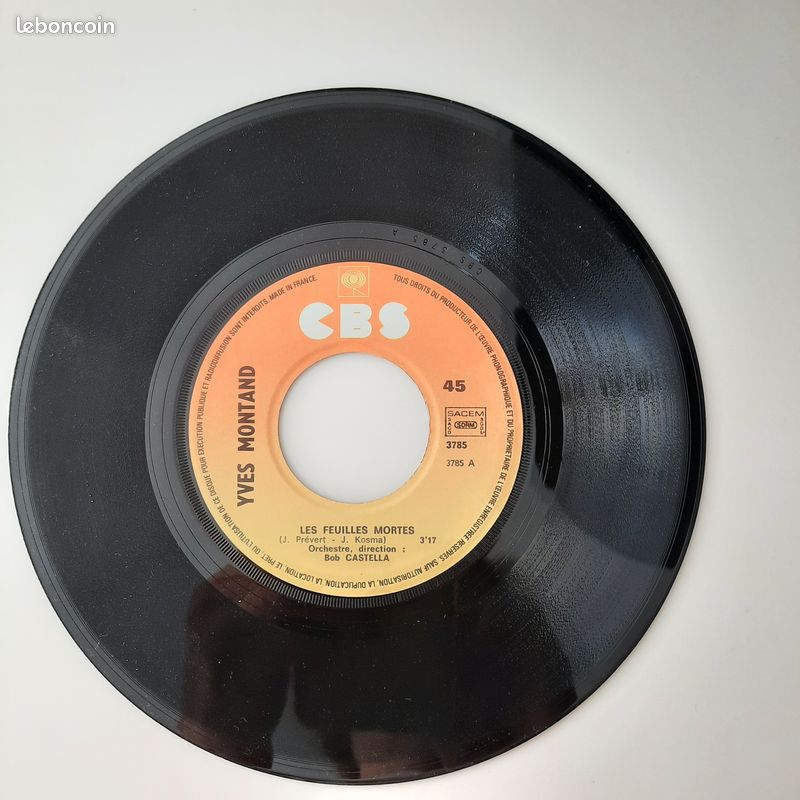 DISQUE VINYLE - Yves MONTAND (image 6)