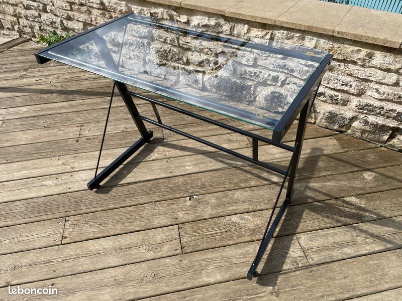Bureau métal noir (image 1)