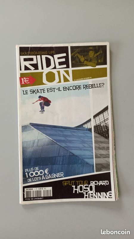 Magazine Skateboard RIDE ON (image 1)